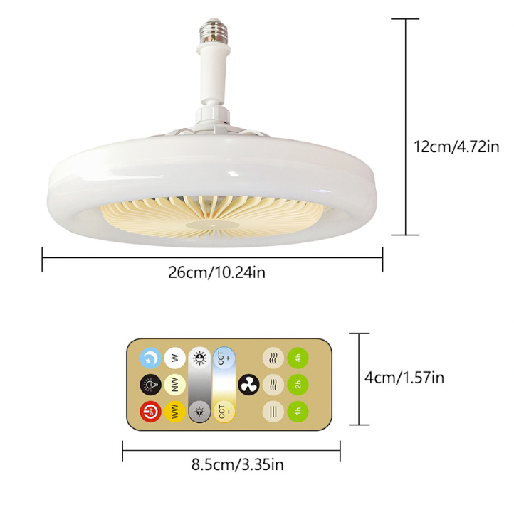 2-in-1-Turbo-LED-Lampe [ULTRA LEISTUNGSSTARK]