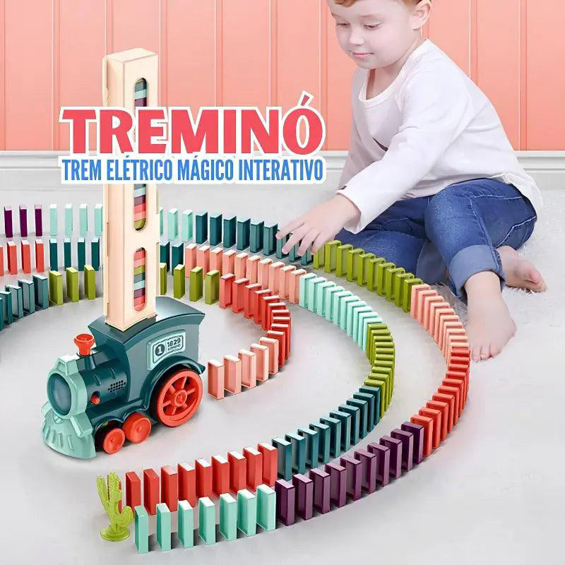 Interaktiver Magic Electric Train - TremiNó + Ebook auf Englisch für Kinder (KOSTENLOS!)