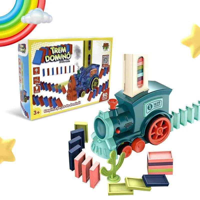 Interaktiver Magic Electric Train - TremiNó + Ebook auf Englisch für Kinder (KOSTENLOS!)